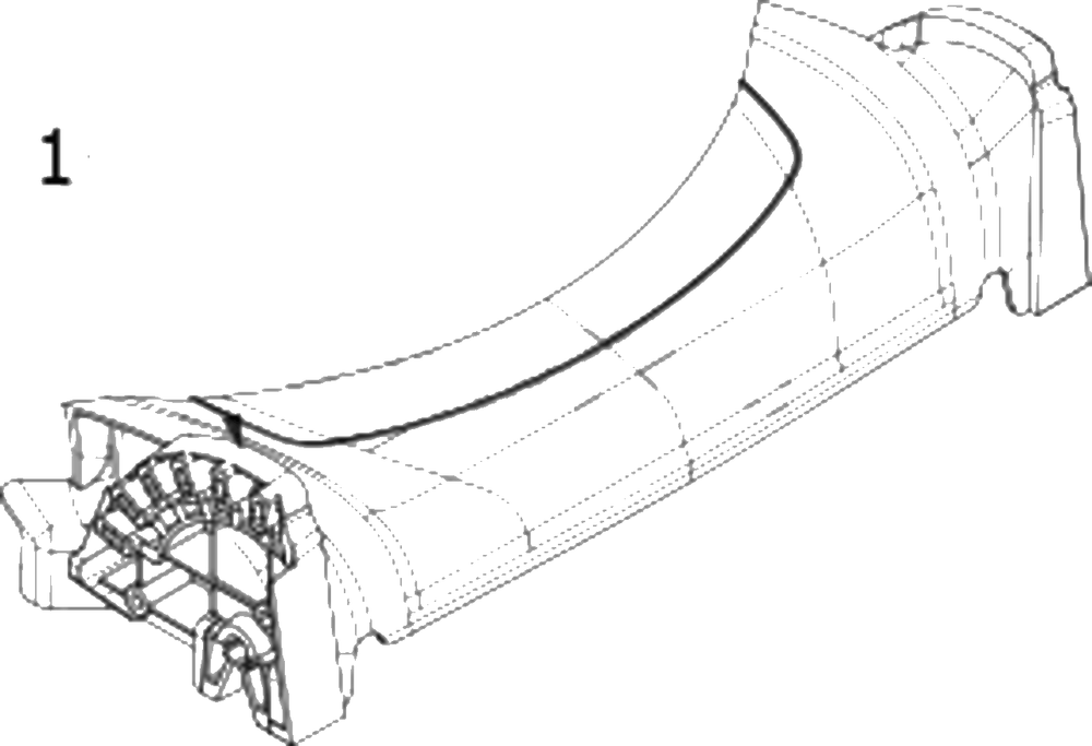 Front Cover Diagram and Parts List for 11A-A1S5345 2018 Yard Machines Lawn Mower
